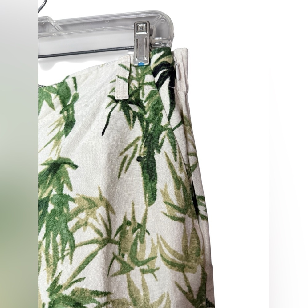 J Jill Tropical Print Wide Leg Pants Size Small - Picture 3 of 5
